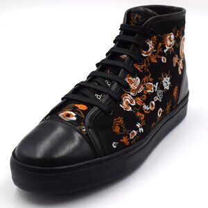 Ryder Men Fashion Sneakers High Top Black/Orange